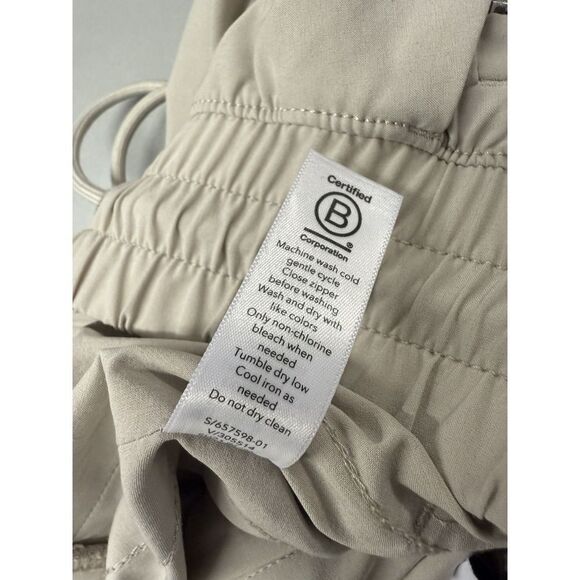 ATHLETA Avenue Wide Leg Crop Pant. Pull On. Womens. Beige. Sz 2 - Picture 10 of 11